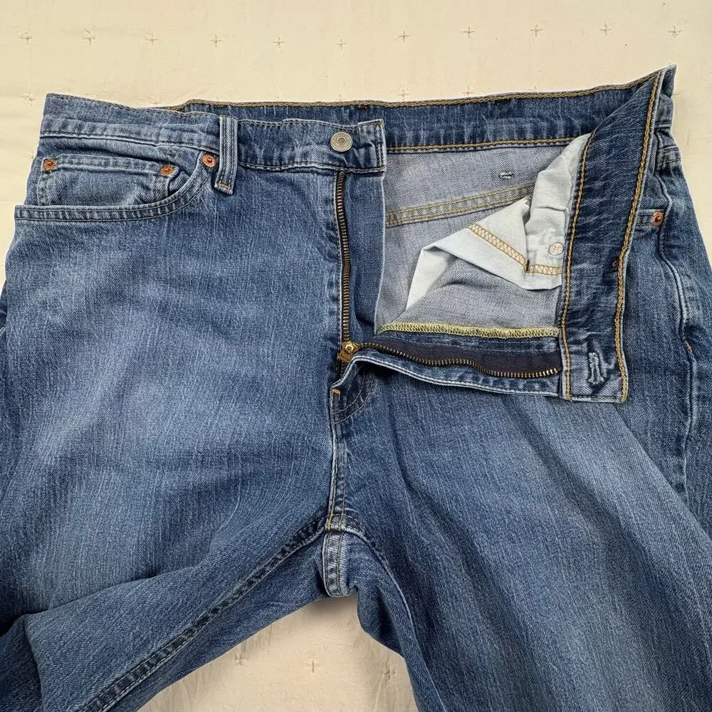 Levi's 541 Athletic Taper Fit Jeans Men's 38x34 Blue Medium Wash Denim